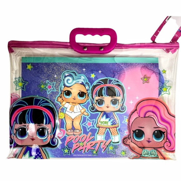 NWT LOL Surprise 12 Piece Tote Stationary Set - Picture 5 of 5